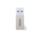 Adapter USB Unitek USB-C - USB Srebrny  (A1034NI) 2