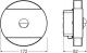 Osram Noxlite LED Walgr 12W round Sensor 41018 (4008321980519) 1