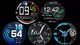 Smartwatch Aludra Smartwatch męski zegarek H15 monitor EKG ciśnienia krwi pulsometr OLED czarny 1