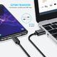 Kabel USB Choetech USB-A - USB-C 0.5 m Czarny (AC0001 BLACK) 3
