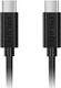 Kabel USB Choetech USB-C - USB-C 0.5 m Czarny (CC0001 BLACK) 1