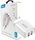 Ładowarka Choetech C0030 2x USB-A 2.2 A (C0030 WHITE) 6