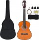 vidaXL 8-cz. zestaw do nauki gry na gitarze klasycznej, 3/4 (36) 1