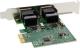 Karta sieciowa InLine 2x Gigabit, PCIe x1, Low Profile (51126I) 4