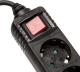 Listwa zasilająca InLine 5 gniazd 1.5 m czarna (16451D) 1