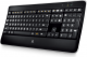 Klawiatura Logitech K800 Illuminated Przewodowa Bezprzewodowa Czarna DE (920-002360) 1