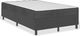 vidaXL Łóżko z materacem sprężynowym, ciemnoszare, tkanina, 120x200 cm 2