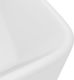 Umywalka vidaXL Umywalka ceramiczna matowa biel 41x30x12cm 5