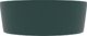 Umywalka vidaXL Umywalka z przelewem, matowa ciemna zieleń, 36x13 cm, ceramika 4