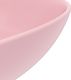 Umywalka vidaXL Umywalka łazienkowa, ceramiczna, matowy róż, okrągła 5