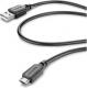 Kabel USB Cellular Line USB-A - 1.1 m Czarny (CUSBDATACABMICROUSB) 1