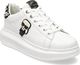 Karl Lagerfeld Karl Lagerfeld Kapri - Sneakersy Damskie - KL62529 010 37 2