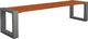 Elior Ławka miejska Norin 3X Gray 180cm - 8 kolorów Wenge 1