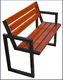 Elior Ławka parkowa Impressio 150 cm - 84 kolory Mahoń 2