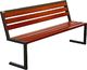 Elior Ławka parkowa Felizia 150cm - 84 kolory Biały 2