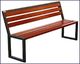Elior Ławka parkowa Gloria 180 cm - 84 kolory Orzech 2