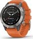 Zegarek sportowy Garmin Fenix 6 Sapphire Pomarańczowy  (010-02158-14) 1
