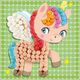 PlayMais Play Mais zestaw kreatywny chrupki do zabawy UNICORN, 230 sztuk uniw 1