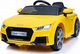Samochód elektryczny dla dzieci żółty AUDI TT RS 12V (WDJE1198) 1