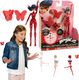 Figurka Cobi Figurka Miraculum Biedronka i czarny kot 19cm z linką do zjeżdżania 1