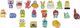 Figurka Hasbro E4458 Zagubione kotki Lost Kitties 5-pak Mleko Mleczko Seria 1 + Seria 2 5