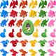 Figurka Spin Master Psi Patrol Dino Rescue - Skye + dino (6058512) 5