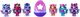 Figurka Spin Master Hatchimals Glow up Dusk Zebrush 5