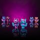 Figurka Spin Master Hatchimals Glow up Dusk Zebrush 10