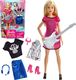 Lalka Barbie Mattel Kariera - Gwiazda rocka (GDJ34) 1