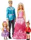 Mattel Mattel Zestaw Barbie Rodzina Królewska 4x lalka uniwersalny 1