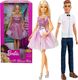 Lalka Barbie Mattel Zestaw Lalka Barbie urodzinowa+stylowy Ken 1