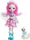 Mattel Mattel Enchantimals Lalka Saffi Swan i zwierzątko Poise uniwersalny 2
