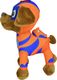Spin Master Psi Patrol Zuma maskotka Mighty Pups Kosmopieski uniwersalny 1