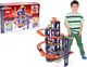 Mattel Majorette Garaż Parking dla dzieci z torem 5 poziomów + 10 autek Hot Wheels uniwersalny 11