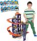 Mattel Majorette Garaż Parking dla dzieci z torem 5 poziomów + 10 autek Hot Wheels uniwersalny 13