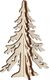 Creativ Company Choinka Naturalna ze sklejki H: 12,5 cm 1