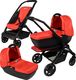 HTI HTI Wózek dla Lalek Chicco Junior Pram 3w1 uniwersalny 1