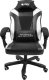 Fotel Fury Avenger M+ czarno-biały (NFF-1710) 1