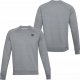 Under Armour Bluza sportowa męska Under Armour Rival Fleece Crew  szara  1357096 012 2XL () - 66069-1137 1
