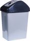 Kosz na śmieci Pepco do segregacji uchylny szary (319393_01) 1