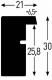 Ramka Nielsen Design 24x30 Czarny (8988006) 2