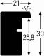 Ramka Nielsen Design 24x30 Srebrna (8988010) 3
