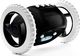 Nanda Home Uciekający Budzik Clocky Black / Czarny 6