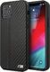 BMW Etui BMW BMHCP12LMCARBK iPhone 12 6,7 Pro Max czarny/black hardcase M Collection PU Carbon Stripe uniwersalny 1