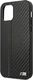 BMW Etui BMW BMHCP12LMCARBK iPhone 12 6,7 Pro Max czarny/black hardcase M Collection PU Carbon Stripe uniwersalny 6