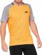 100% Koszulka męska 100% CELIUM Jersey krótki rękaw orange grey roz. M 1