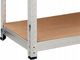 Topeshop Regał magazynowy metalowy G9040 MDF 175kg 3