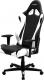 Fotel DXRacer Racing czarno-biały (OH/RE0/NW) 2