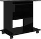 Biurko vidaXL 802901 Czarne 80 cm x 50 cm 1