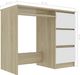 Biurko vidaXL 801378 Beżowe 90 cmx45 cm 5